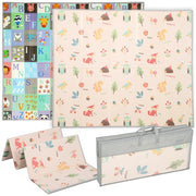 Tappeto Bambini Numeri Lettere Impermeabile ¨C zephmum ¨C Multicolore 180x150x1 cm