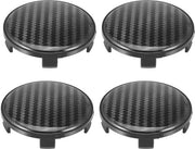 Centro di Accoppiamento per Pneumatici 68mm - Cerchione Universale - Diametro Interno 64mm - Plastica Resistente - Cofanetto in Fibra di Carbonio - Facile da Installare - Copertura del Centro di Accoppiamento