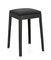 Sgabello in Plastica con Seduta Imbottita Scooby Impilabile Bizzotto Colore: Nero