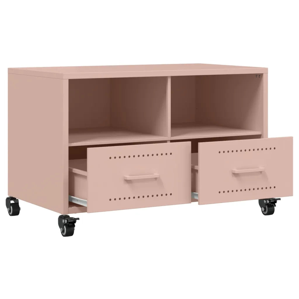 Mobile TV Rosa 68x39x43,5 cm in Acciaio 846699