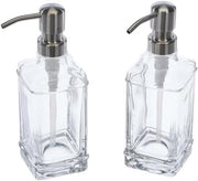 Pompa di acqua senza gocce - Dispensatore di sapone manuale - 2 pezzi - 350 ml