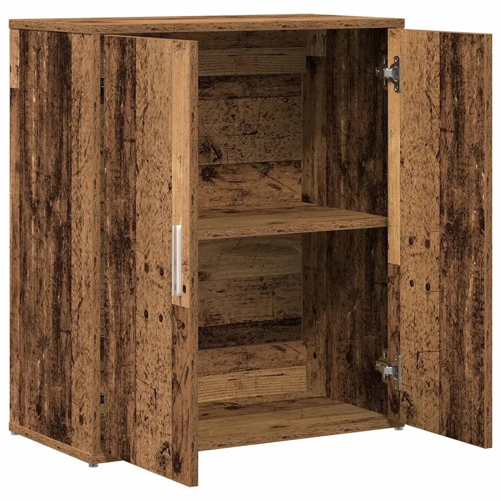 Credenza 2 pcs Legno vecchio 60 x 31 x 70 cm Legno multistrato 3365550