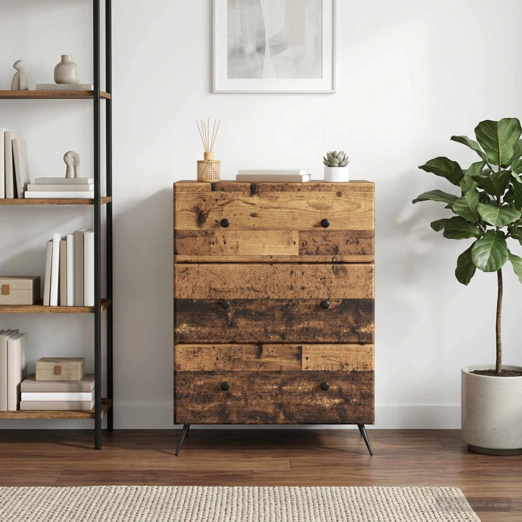Mobile con Cassetti 66 x 34,5 x 90 cm Legno ingegnerizzato 895533