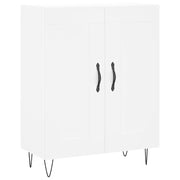 Credenza | Madia | Buffet da pranzo | Armadio da pranzo Bianca 69,5x34x90 cm in Legno Multistrato