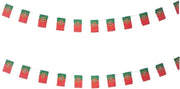 Linea di bandiera - decorazione per eventi - 11,4 m - materiale impermeabile