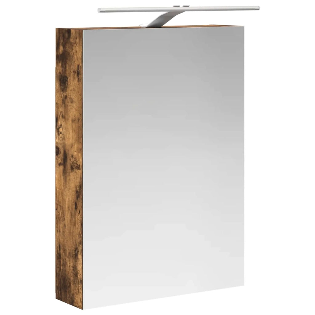 Set di mobili per il bagno 5 pcs Rovere Fumo 3406835
