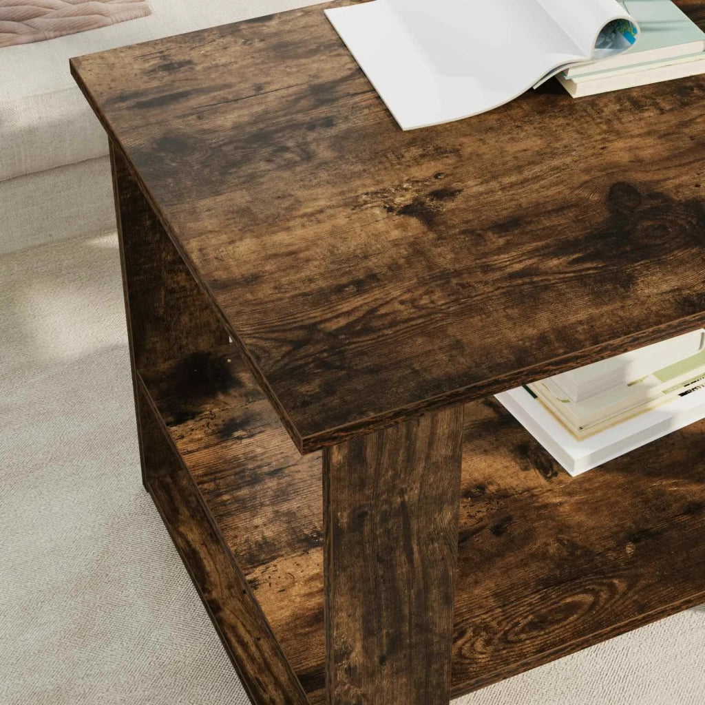 Tavolino da salotto Rovere fumé 72 x 50 x 50 cm 8000192