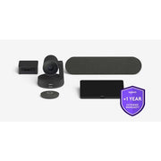 Logitech one year extended warranty for medium room solution with tap and rally 1 anno/i - 994-000109