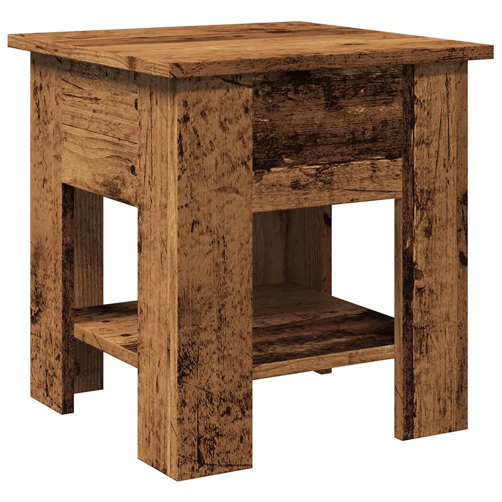 Tavolino da salotto | Tavolino da caff¨¨ | Tavolino da Soggiorno Legno Antico 40x40x42 cm Legno Multistrato