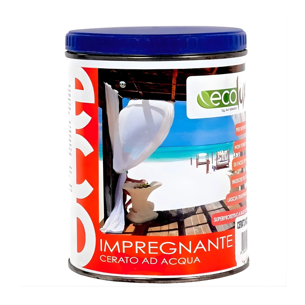 Ecolux impregnante mogano cerato fondo protettivo legno *** formato 2.5 lt, confezione 1