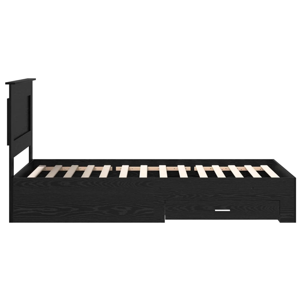 Struttura del letto con cassetto con testiera Legno multistrato 3410367