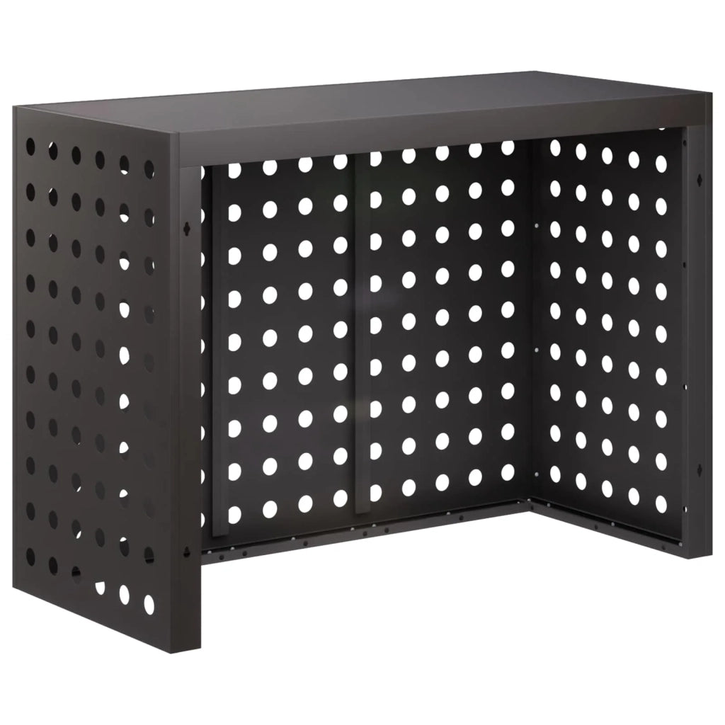 Copertura per condizionatore d'aria Nero 110 x 50 x 80 cm 8014136
