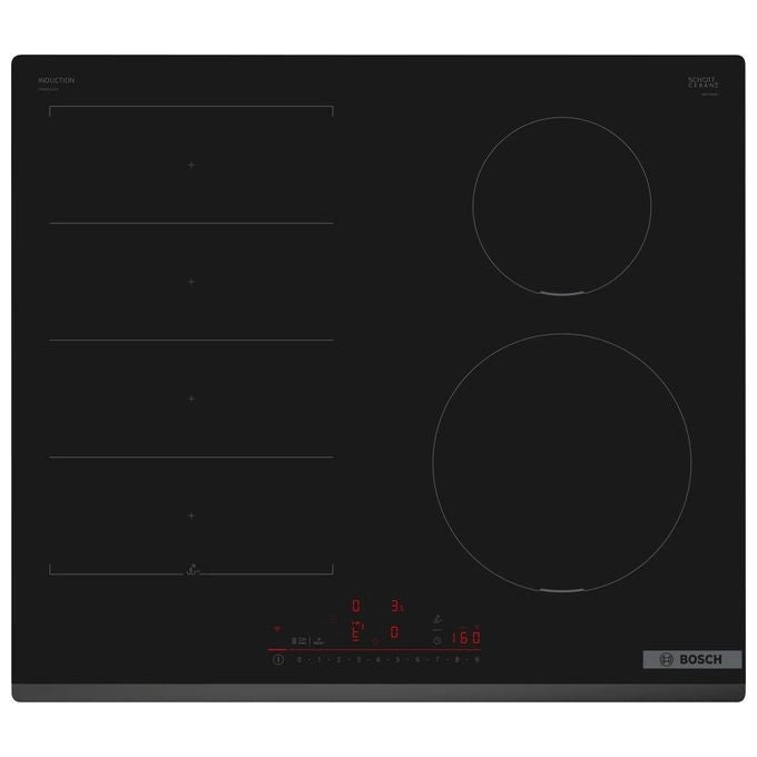 Bosch Serie 6 PIX631HC1E Piano cottura a induzione 60 cm Nero, senza profili