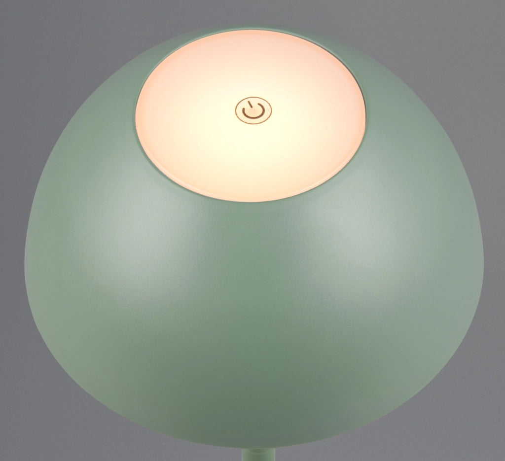 Lampada tavolo outdoor a batteria LED 2W Ricardo verde
