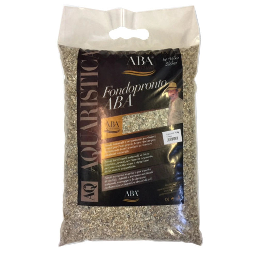 Aquaristica ABA FondoPronto Quarzo 8Kg - substrato inerte per acqua dolce Colore: Naturale, Granulometria: 2-3 mm