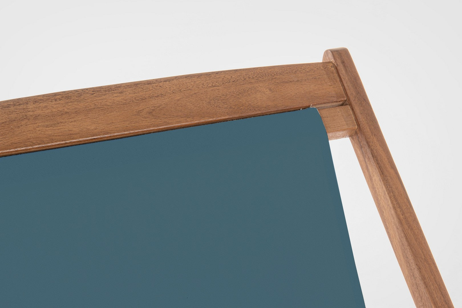 Set 4 Sedie Sdraio Reclinabile Pieghevole 60x106x88h cm in Legno Relax Noemi Blu