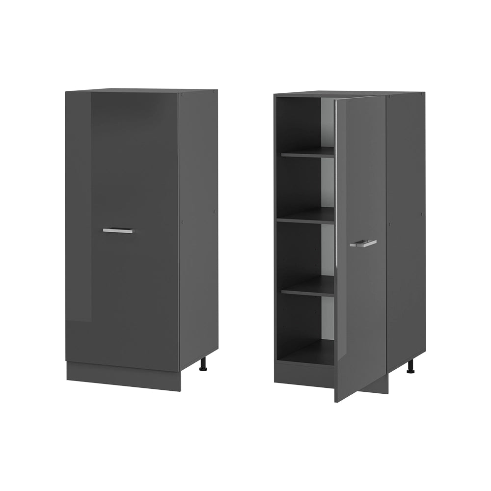 Mobile cucina dispensa R-Line Antracite lucido/Antracite 60 cm Vicco