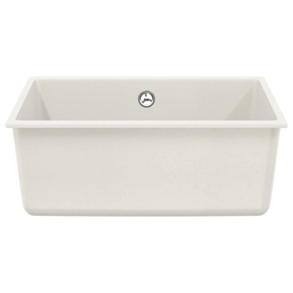 Lavello Bianco 530 x 460 mm 80% Quarzo e 20% Resina CFW8545566