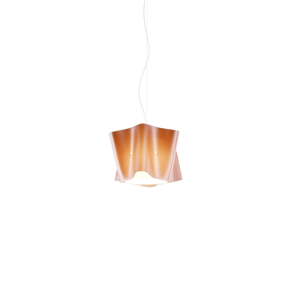 Sospensione Moderna Folio Polilux ® Rame E Metallo Cromo 1 Luce E27