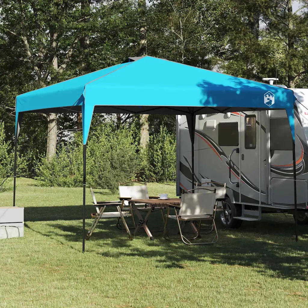 vidaXL Tenda Aggiuntiva Pop-Up Blu 300 x 300 cm Tessuto