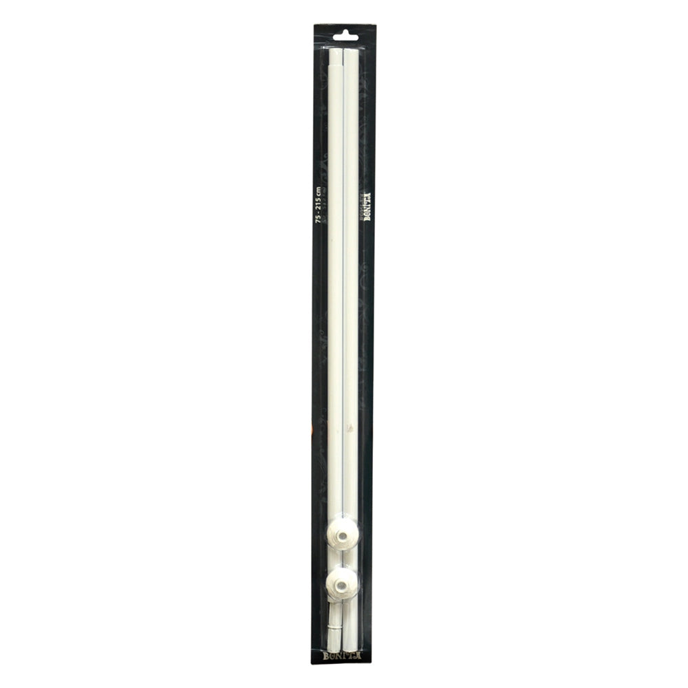 1pz telaio per tende doccia estensibile cm 75/215 cod:ferx.208920nlm