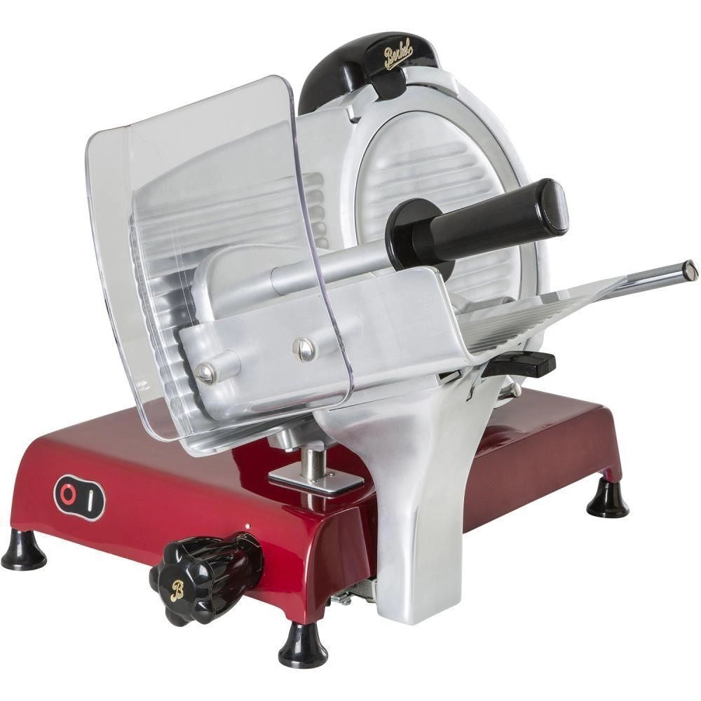 Berkel RSBGM01000000 Red Line Affettatrice a Gravita' Lama 250 mm 190 W Spessore 0-14 mm Affilatoio Integrato colore Rosso