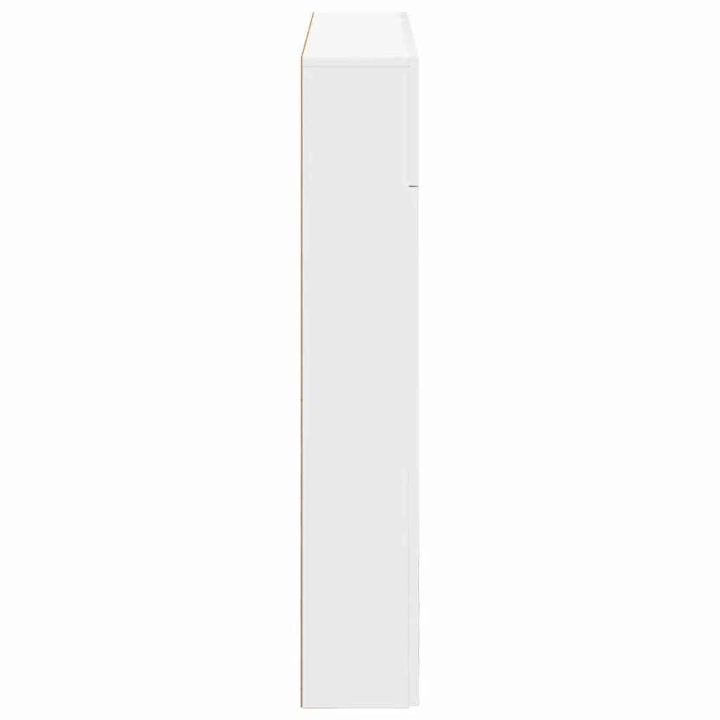 Cornice per camino Bianco Lucido 102 x 18 x 100,5 cm 8006610