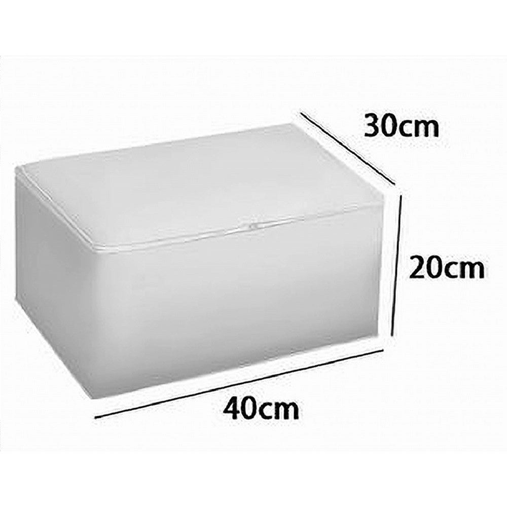 Trade Shop - Organizer Per Vestiti Scatole Pieghevoli Salvaspazi Contenitore 40x30x20cm 87418 -