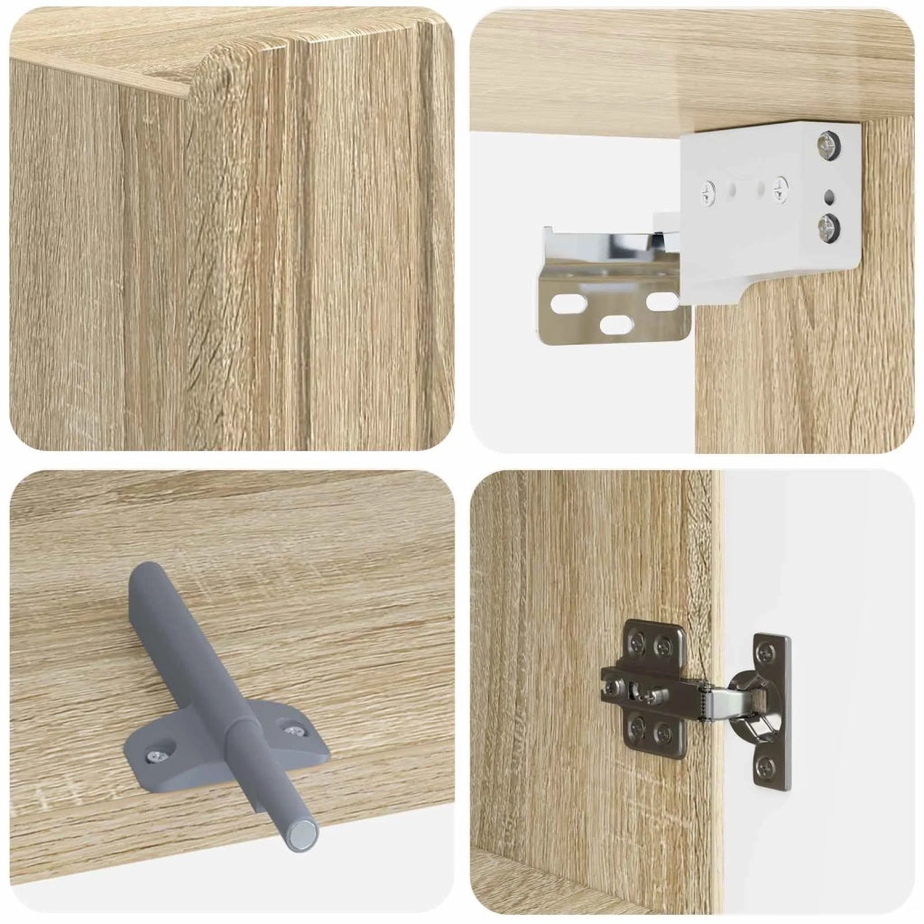 Armadio da bagno a muro ZWOLLE Rovere Sonoma 30 x 31 x 63 cm 896367