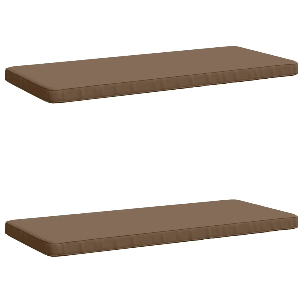 Cuscini per Panchina a 2 Pezzi VUGHT 2 pz 100% Poliestere 951811
