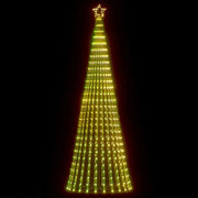 vidaXL Albero di Natale a LED 475 LED Bianco Caldo 247 cm