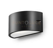 GES1051- APPLIQUE DOPPIA EMISSIONE 1 LUCE ATTACCO E27 COLORE BIANCO IN ALLUMINIO IP54