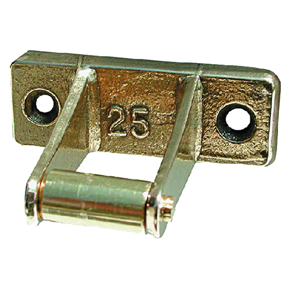 CAVALLOTTO IN OTTONE PER ASTE DI CREMONESI mm 30 ottone lucido- 10 pezzi