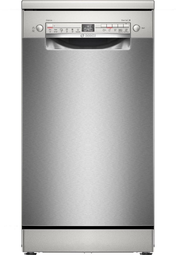 Bosch Serie 2 SPS2HKI58E Lavastoviglie da libera installazione 45 cm Acciaio Classe E