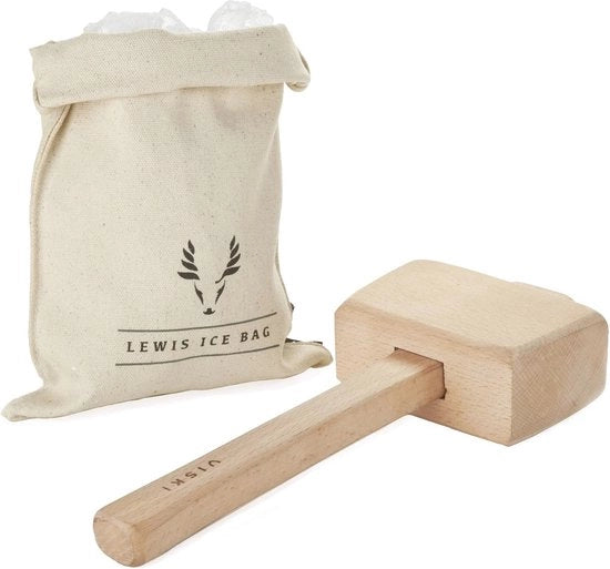IJsbrèker e Hamer Professionale per Cocktail - Accessorio da Cucina da Mano