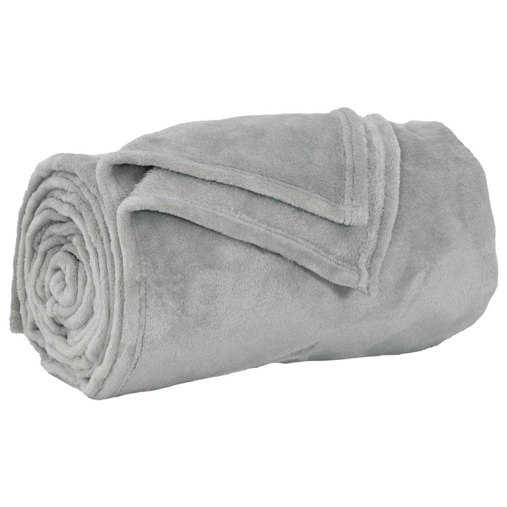 Coperta Grigio 220 x 240 cm Panno