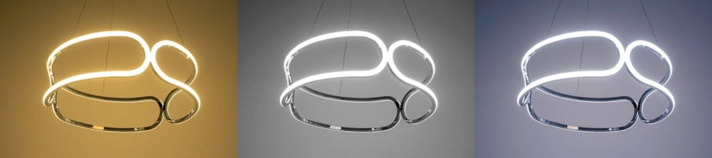 Lampada Da Soffitto Led App790-cp Trio Black