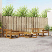 Set di divani da esterno 8 pcs Naturale 3367322