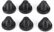 Grommet di copertura motore 6 pezzi - Cintura in gomma - Compatibile con A3/Seat - Migliora la stabilità - Riduce il rumore - Materiale di alta qualità