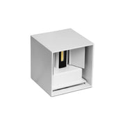 Applique Led UP DOWN Cubo Doppia Emissione 6w bianco luce naturale 4000K