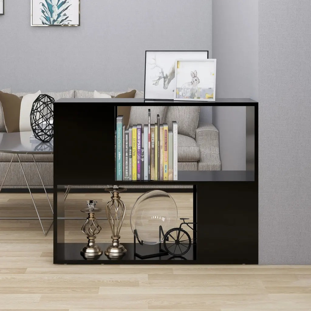 Mobile TV-Credenza per TV-Console TV Nero 80x24x63 cm in Truciolato