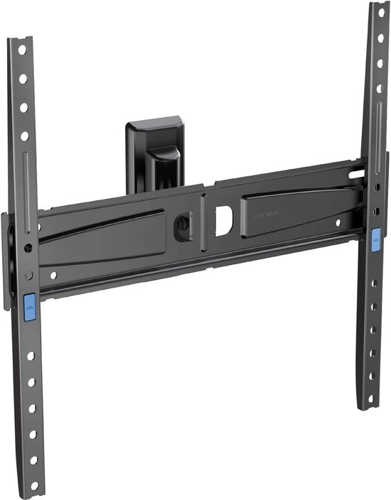 Sistema di Regolazione per Schermo Pieno, Pieghevole per TV a Schermo Pieno da 40" a 65", VESA 200-300-400, Capacità di Sostegno 45 kg, Made in Italy, Nero
