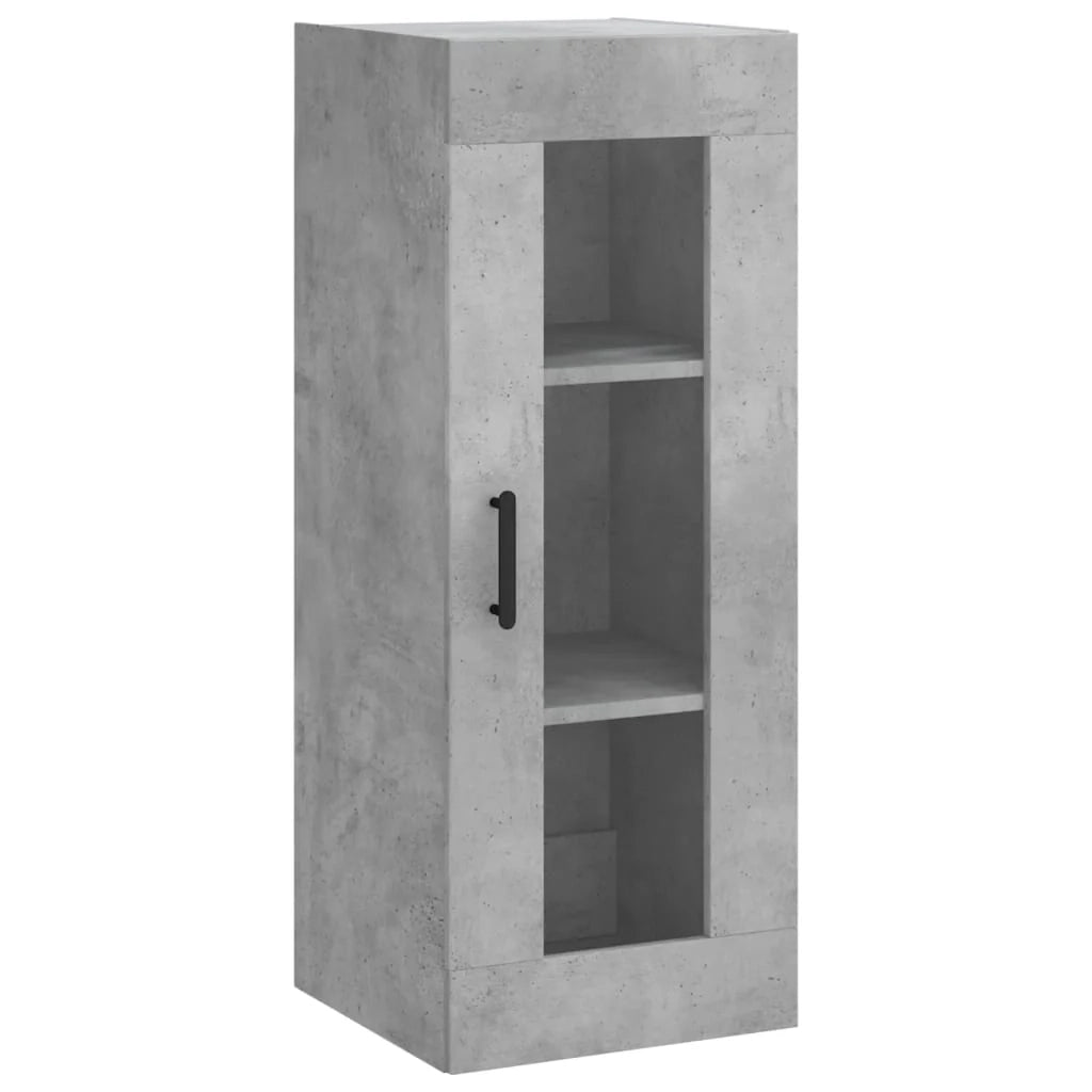 Buffet credenza cassettiera armadio mobile contenitore organizer cucina soggiorno salotto alto 34,5 x 34 x 180 cm legno ingegnerizzato grigio 02_0034323