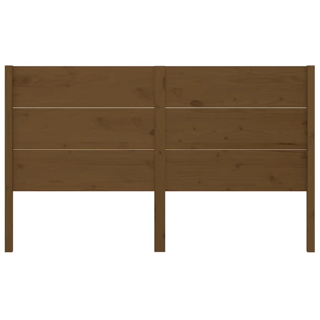 Testiera per Letto Miele 126x4x100 cm in Legno di Pino