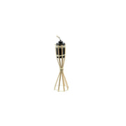 Torcia in bambù da tavolo H 40 cm – fiamma decorativa per esterni – Brixo