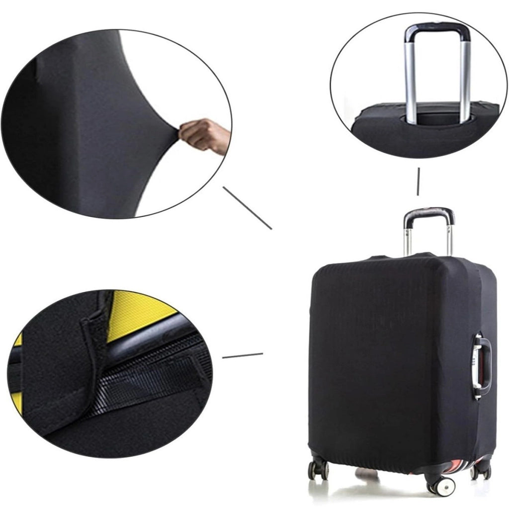 COPRI VALIGIA TROLLEY BAGAGLIO ELASTICIZZATO COPERTURA PROTEZIONE TAGLIA XL