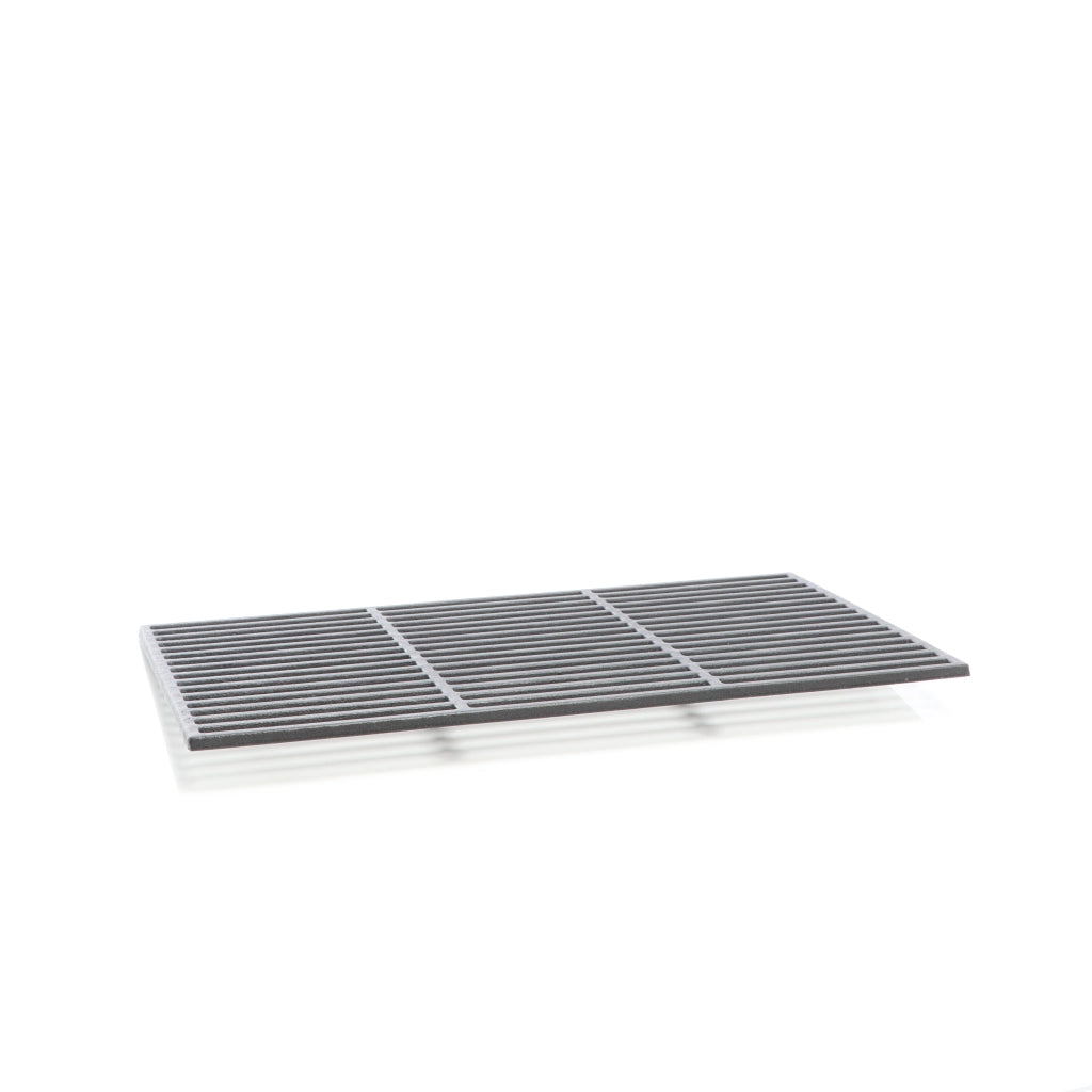 Griglia rettangolare in ghisa 60 x 40 cm per barbecue a carbone e a gas