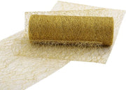 Telaio da tavolo, telaio da tavolo per carta da parati, telaio da tavolo in oro e argento, telaio da tavolo per matrimonio, asciugamano da tavolo in fleece per festa, matrimonio e Natale (oro, 15 x 900 cm)
