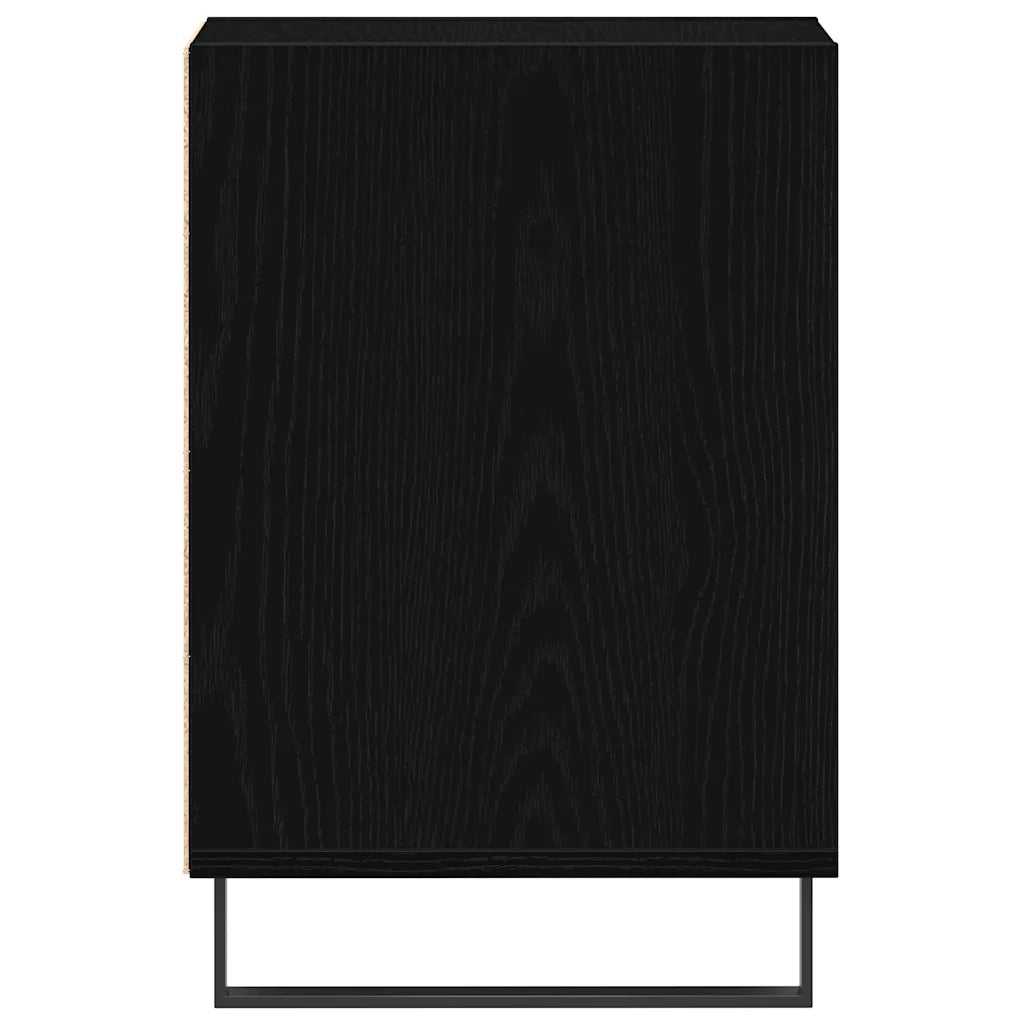 Set mobile TV | Armadietto TV | Mobile Porta TV Rovere Nero 100 x 35 x 55 cm Legno multistrato