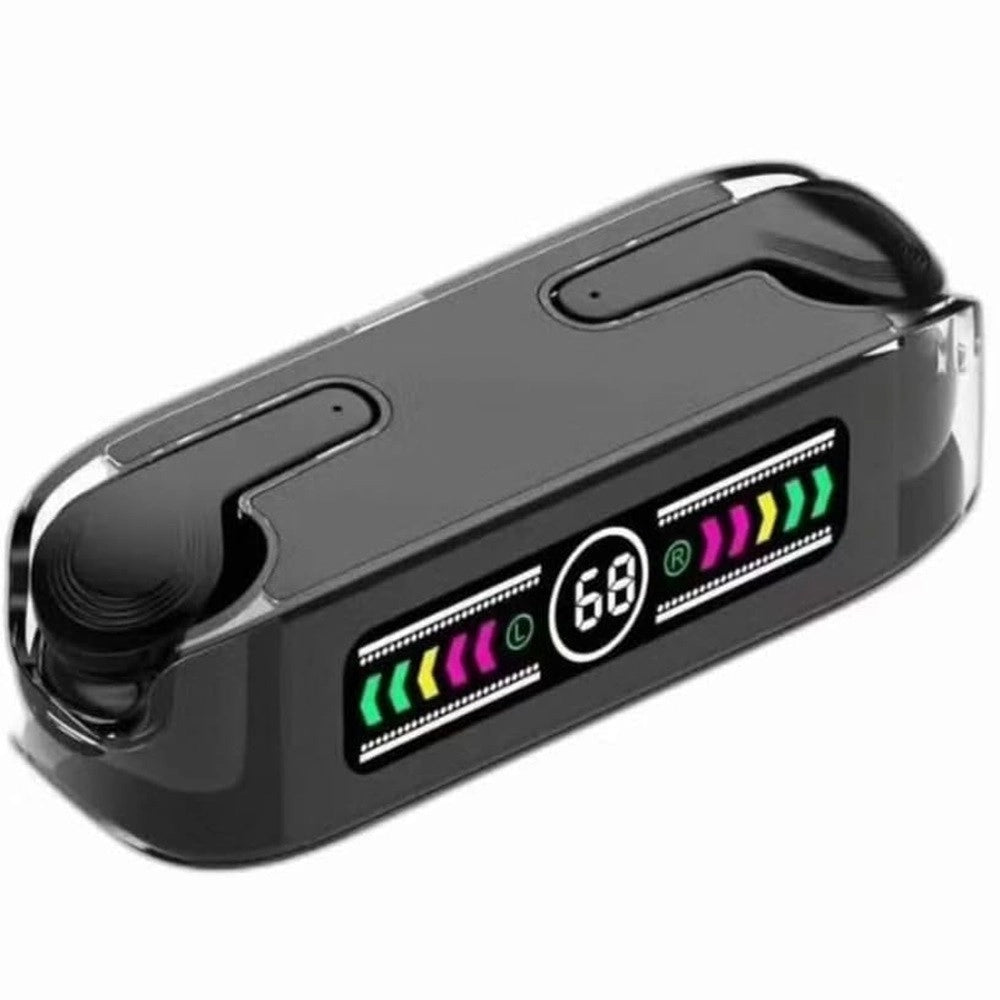 Trade Shop - Auricolari Wireless Bluetooth In-ear Design Sottile Air Buds Touch Ipx4 Impermeabile -